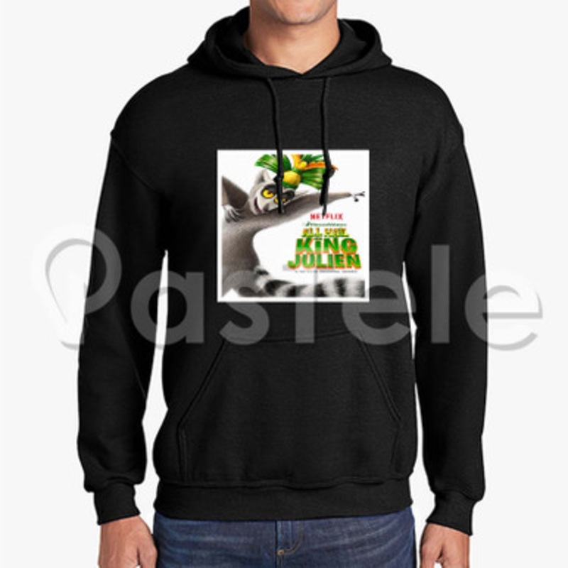 All Hail King Julien Custom Unisex Hooded Crew Hoodies Hoodie Cotton Polyester