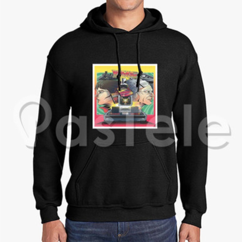 Back to the Future Custom Unisex Hooded Crew Hoodies Hoodie Cotton Polyester