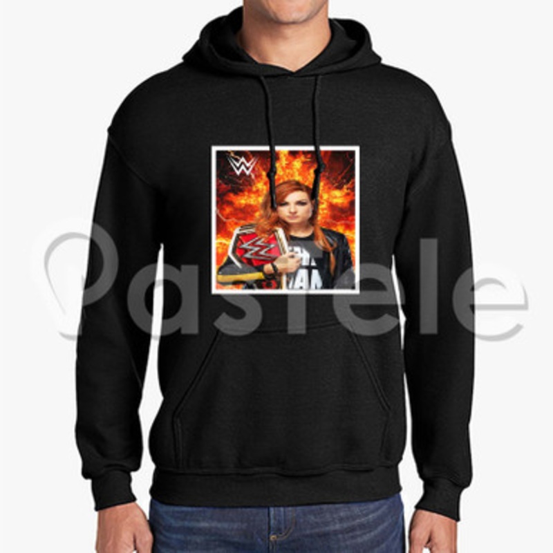 Becky Lynch WWE Custom Unisex Hooded Crew Hoodies Hoodie Cotton Polyester