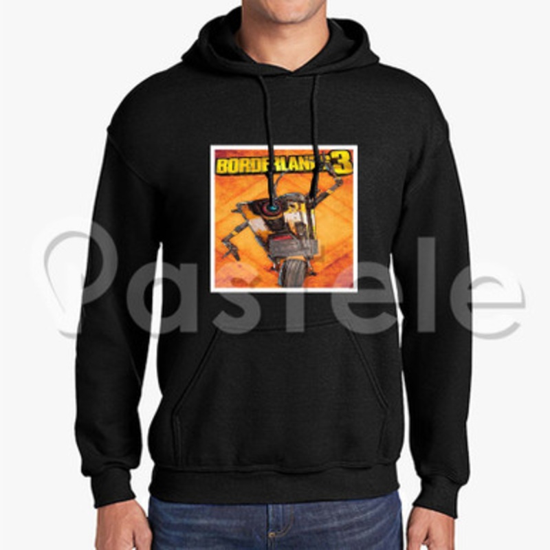 Borderlands 3 Claptrap Custom Unisex Hooded Crew Hoodies Hoodie Cotton Polyester