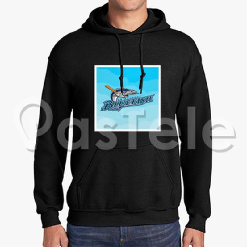 Bridgeport Bluefish Custom Unisex Hooded Crew Hoodies Hoodie Cotton Polyester