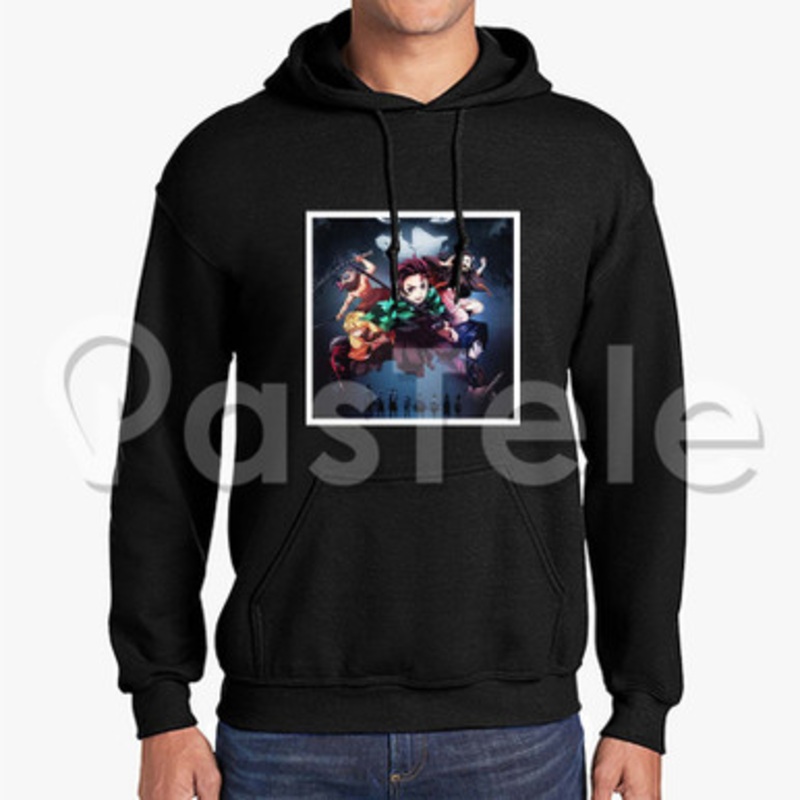Demon Slayer Kimetsu no Yaiba Custom Unisex Hooded Crew Hoodies Hoodie Cotton Polyester