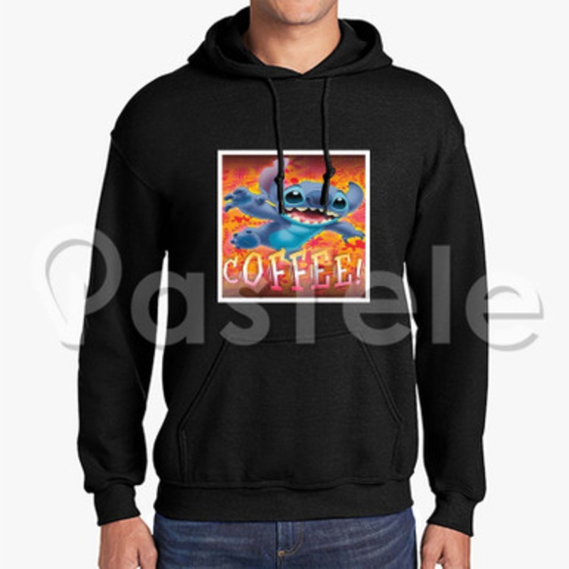 Disney Lilo and Stitch Custom Unisex Hooded Crew Hoodies Hoodie Cotton Polyester