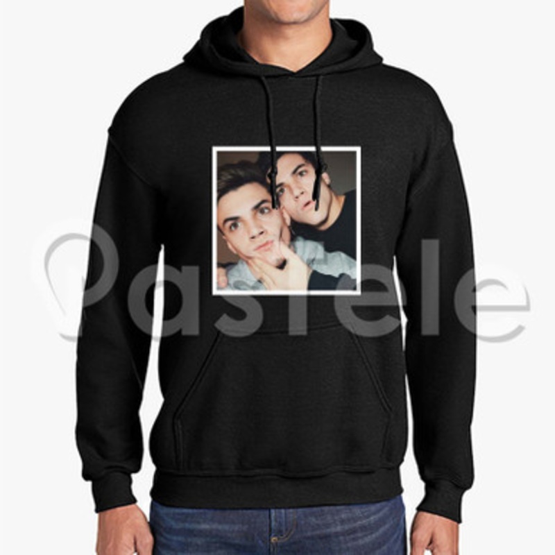 dolan twins 2 Custom Unisex Hooded Crew Hoodies Hoodie Cotton Polyester