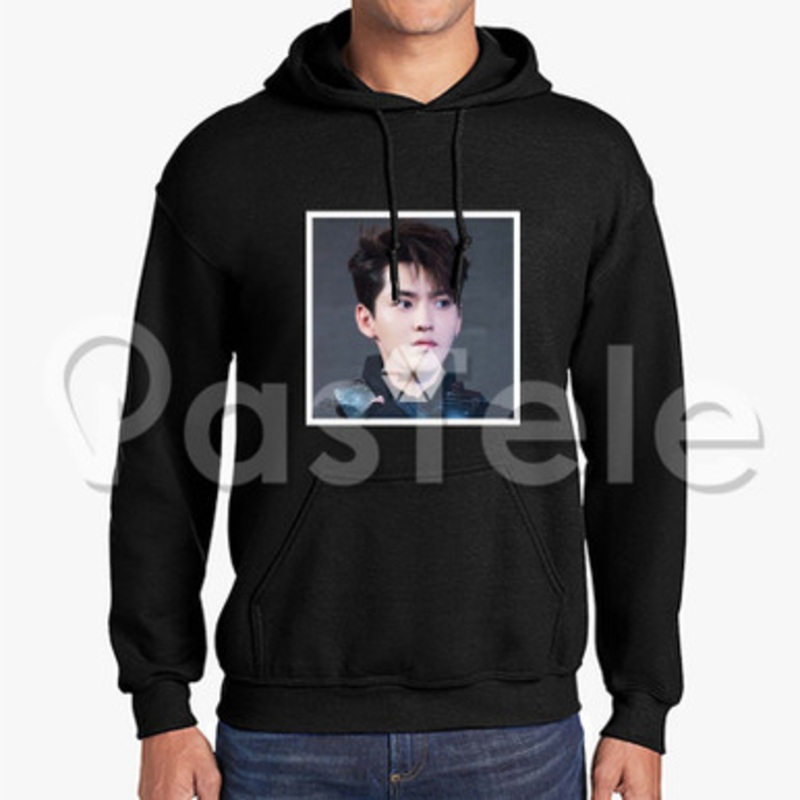 Exo Kris Wu Custom Unisex Hooded Crew Hoodies Hoodie Cotton Polyester