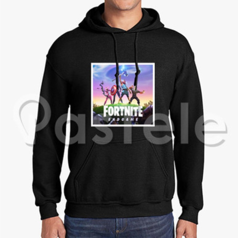 fortnite avengers endgame Custom Unisex Hooded Crew Hoodies Hoodie Cotton Polyester