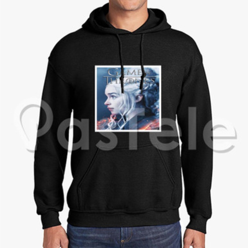 game of thrones Custom Unisex Hooded Crew Hoodies Hoodie Cotton Polyester