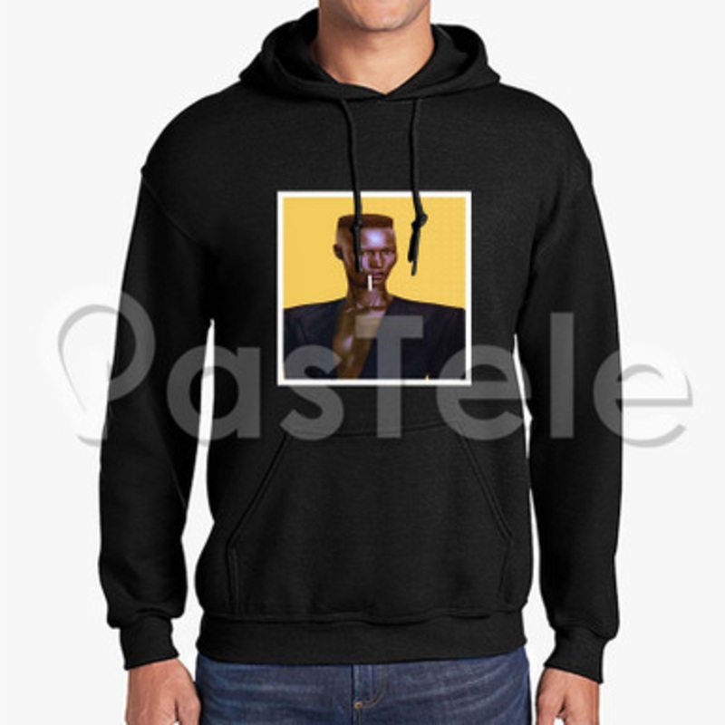 Grace Jones Custom Unisex Hooded Sweatshirt Crew Hoodies Hoodie Cotton Polyester