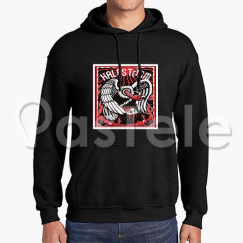 Halestorm Custom Unisex Hooded Crew Hoodies Hoodie Cotton Polyester