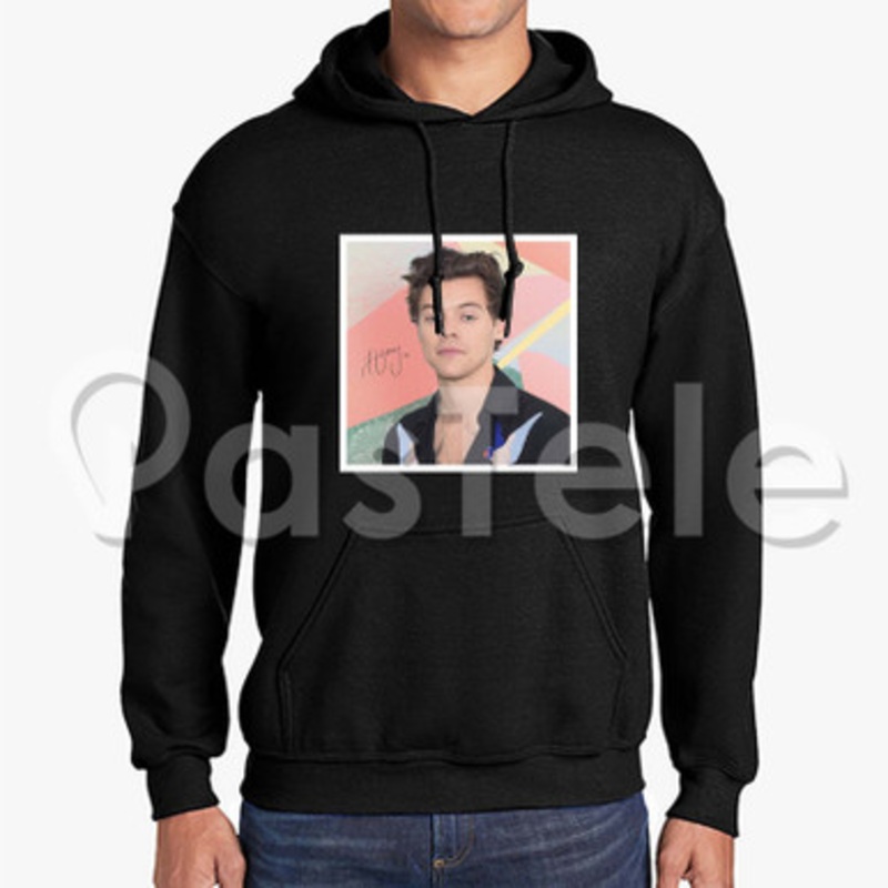 harry styles 2 Custom Unisex Hooded Crew Hoodies Hoodie Cotton Polyester