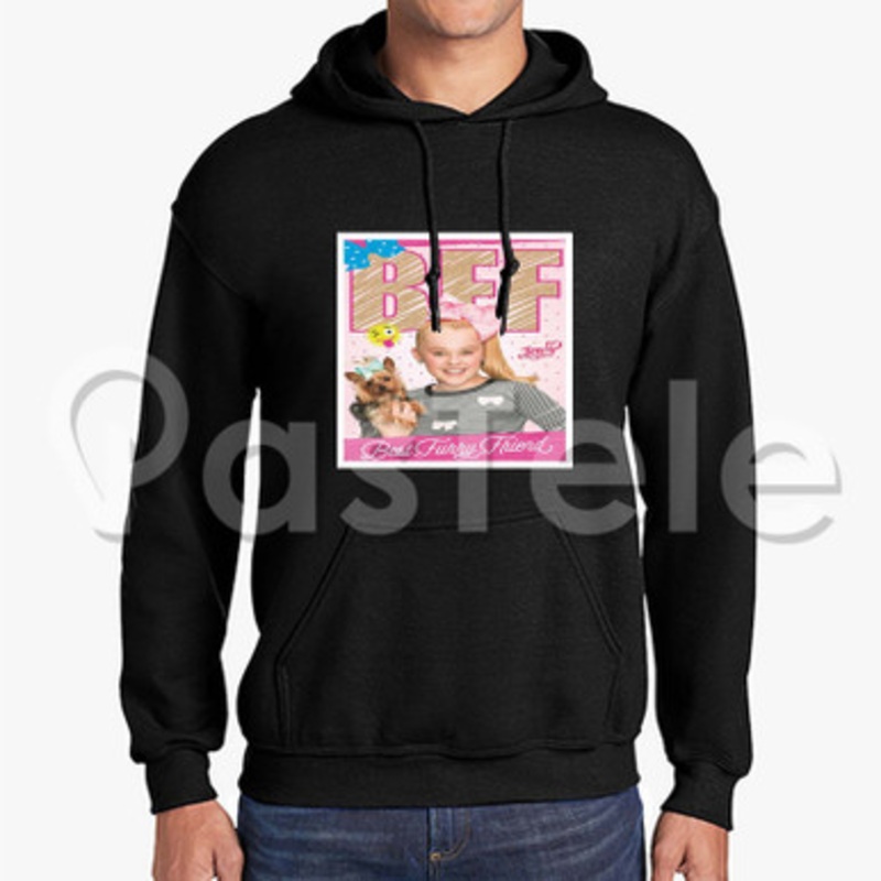 Jojo Siwa BFF Custom Unisex Hooded Crew Hoodies Hoodie Cotton Polyester