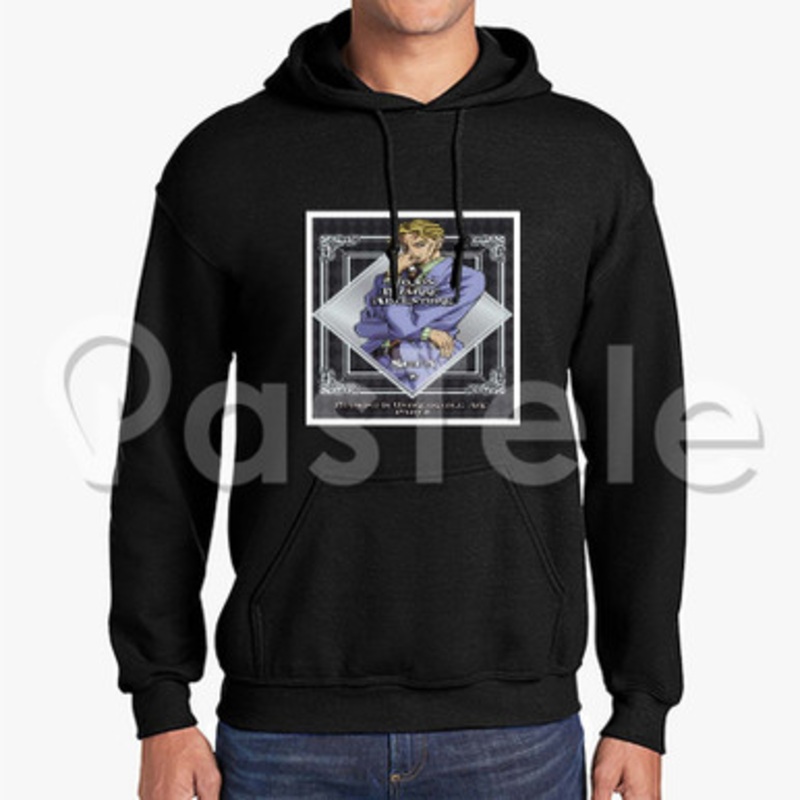 Jojos Bizarre Adventure Diamond is Unbreakable Custom Unisex Hooded Crew Hoodies Hoodie Cotton Polyester