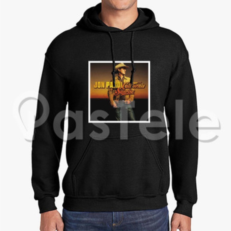 Jon Pardi Custom Unisex Hooded Crew Hoodies Hoodie Cotton Polyester