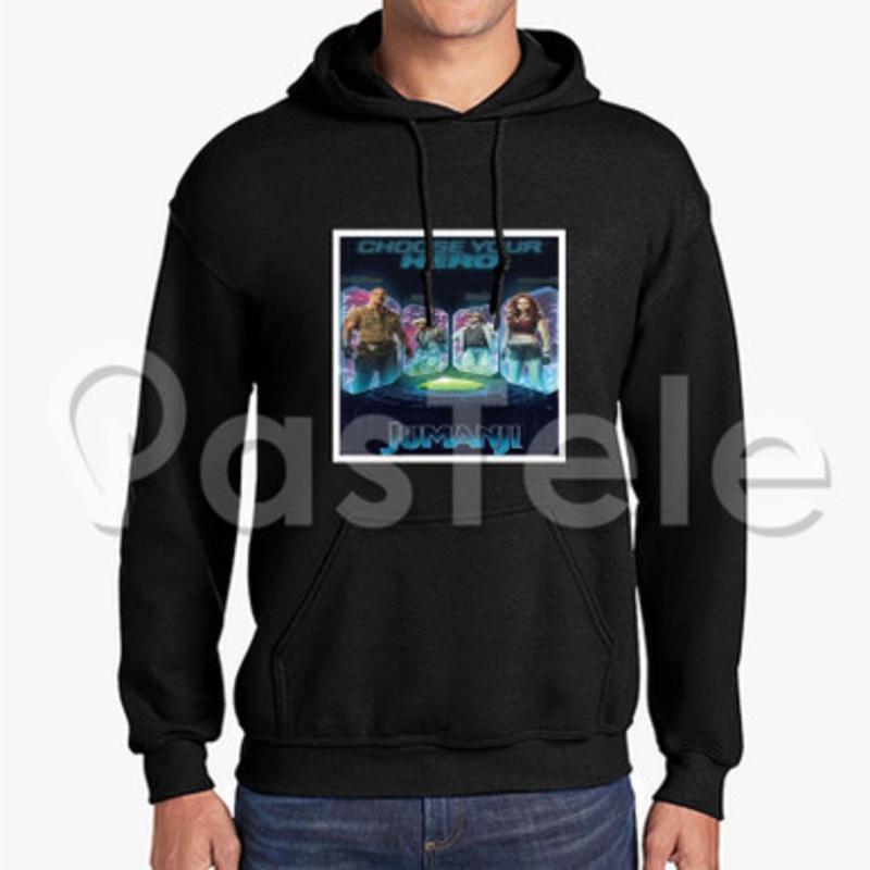Jumanji 3 Custom Unisex Hooded Crew Hoodies Hoodie Cotton Polyester