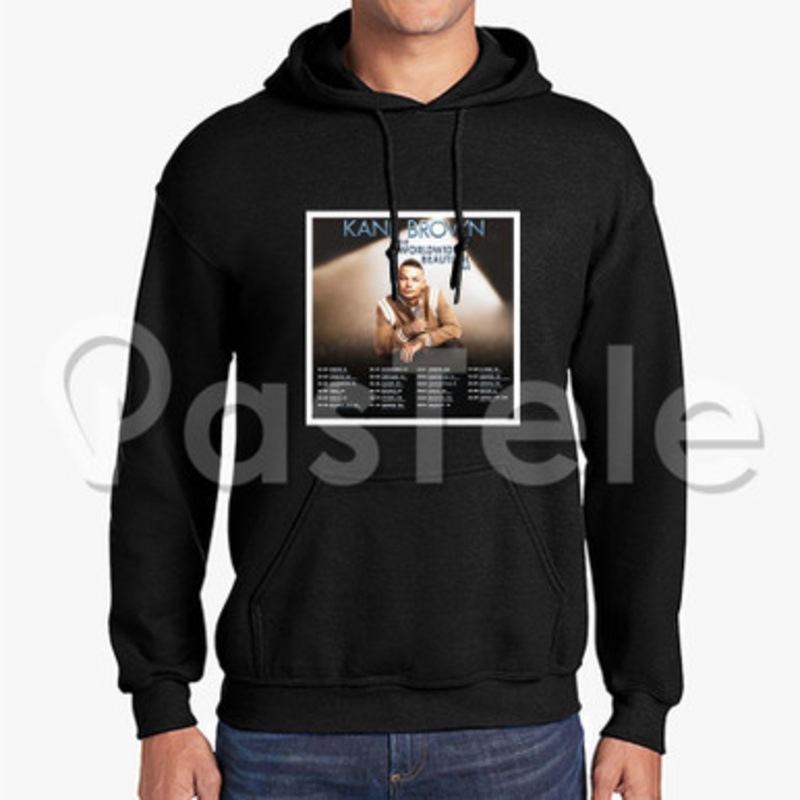 Kane Brown The Worldwide Beautiful Tour Custom Unisex Hooded Crew Hoodies Hoodie Cotton Polyester
