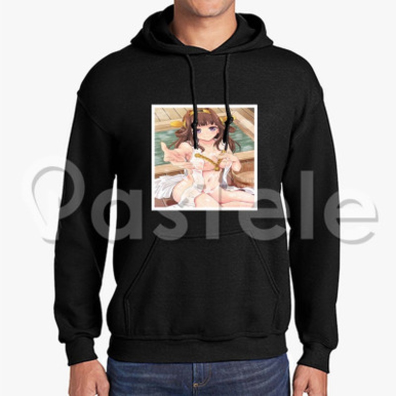 Aoi Hime Jitaku Keibiin Custom Unisex Hooded Sweatshirt Crew Hoodies Hoodie Cotton Polyester