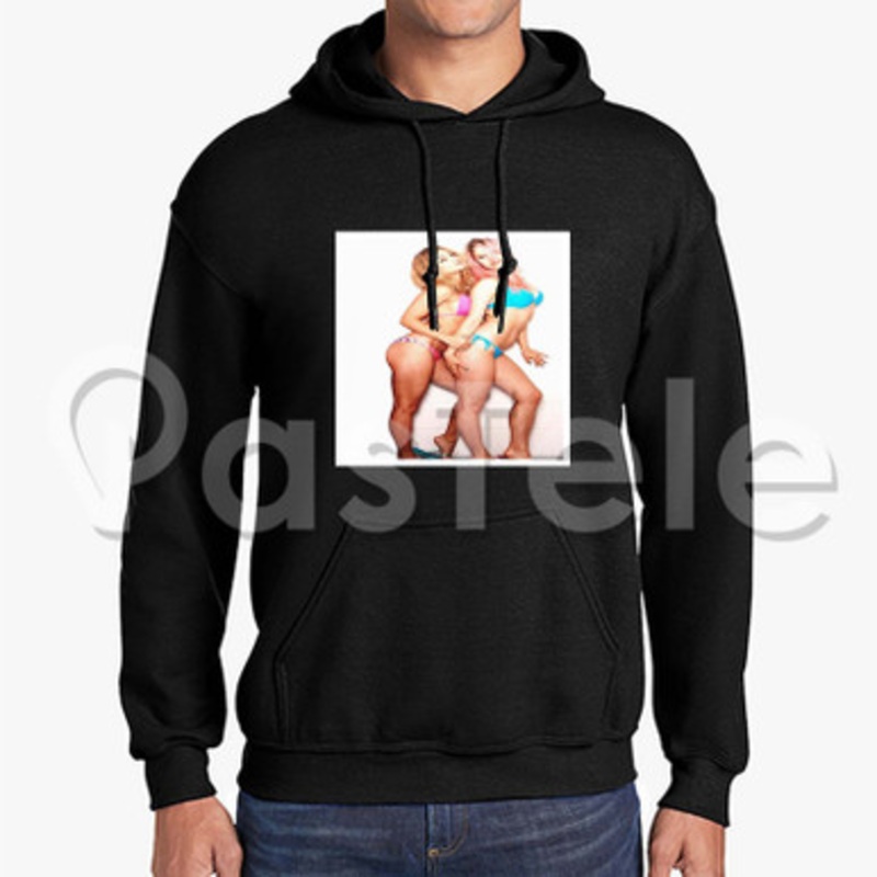 Ashley Benson And Selena Gomez Custom Unisex Hooded Sweatshirt Crew Hoodies Hoodie Cotton Polyester