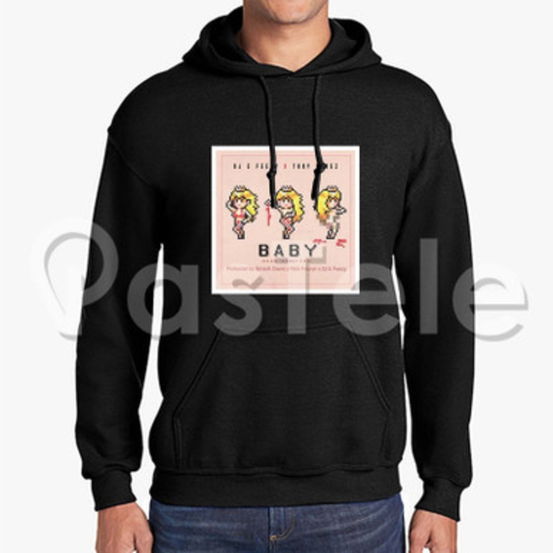 Baby DJ E Feezy Feat Tory Lanez Custom Unisex Hooded Sweatshirt Crew Hoodies Hoodie Cotton Polyester