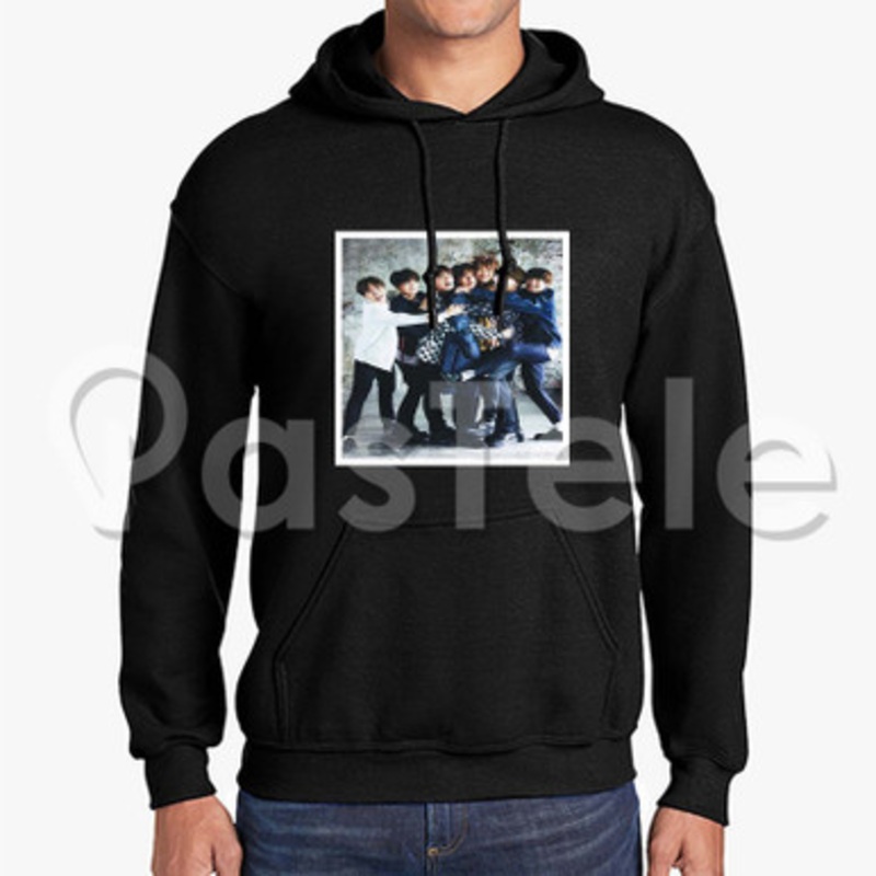 BTS Bangtan Boys Custom Unisex Hooded Sweatshirt Crew Hoodies Hoodie Cotton Polyester