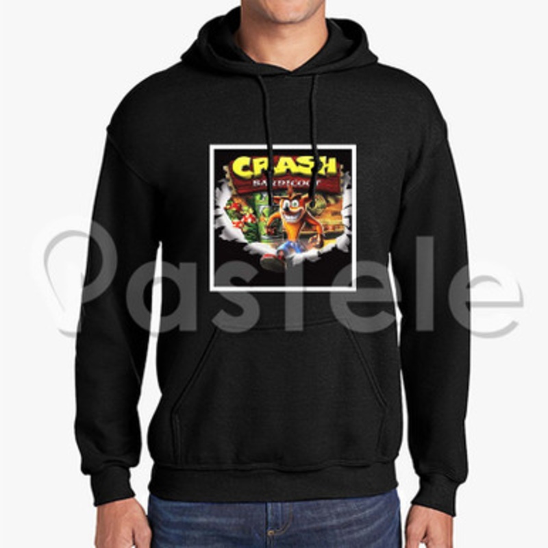 Crash Bandicoot Custom Unisex Hooded Sweatshirt Crew Hoodies Hoodie Cotton Polyester