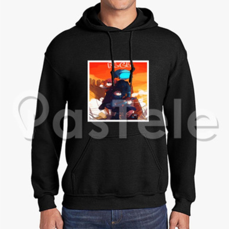FLCL Canti and Takkun Custom Unisex Hooded Sweatshirt Crew Hoodies Hoodie Cotton Polyester
