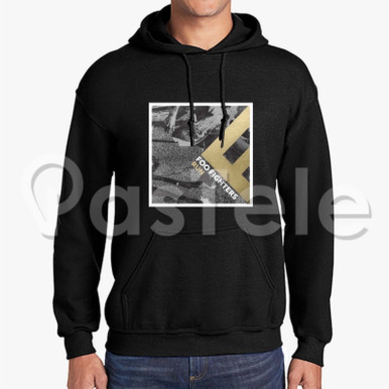 Foo Fighters Run Custom Unisex Hooded Sweatshirt Crew Hoodies Hoodie Cotton Polyester