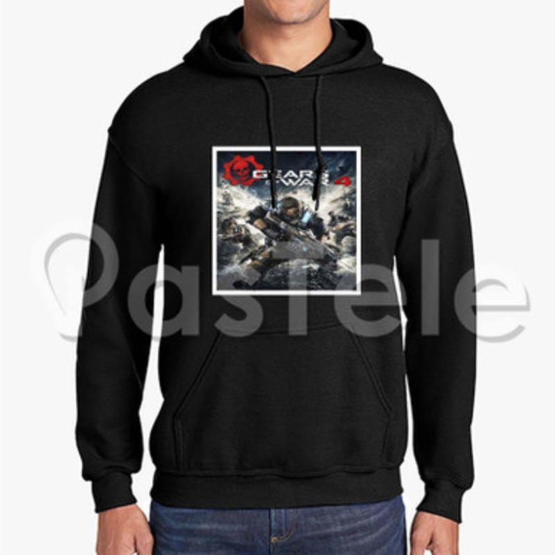 Gears of War 4 Custom Unisex Hooded Sweatshirt Crew Hoodies Hoodie Cotton Polyester