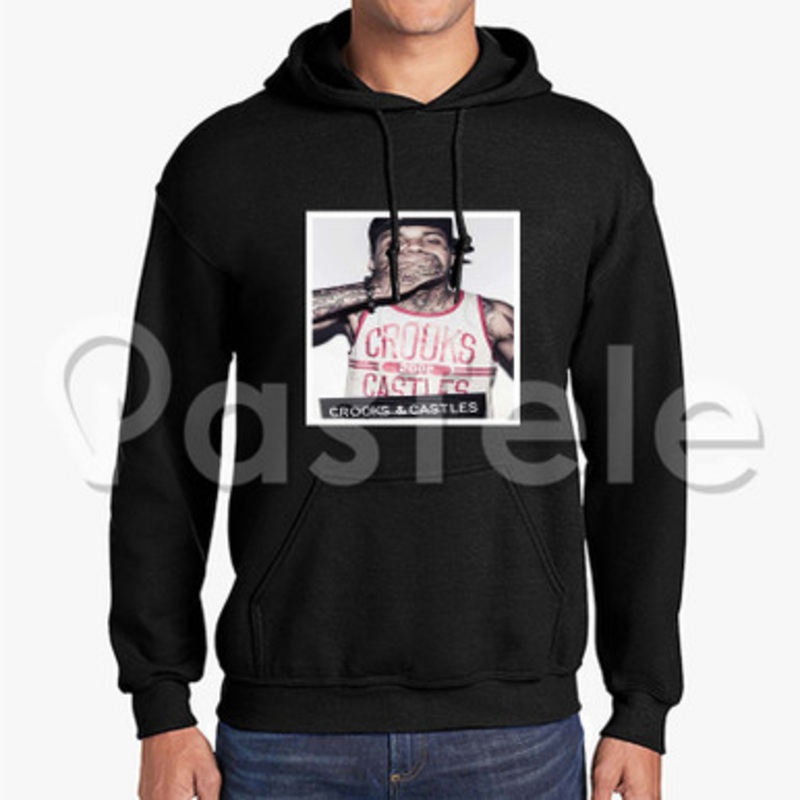 Kid Ink Custom Unisex Hooded Sweatshirt Crew Hoodies Hoodie Cotton Polyester