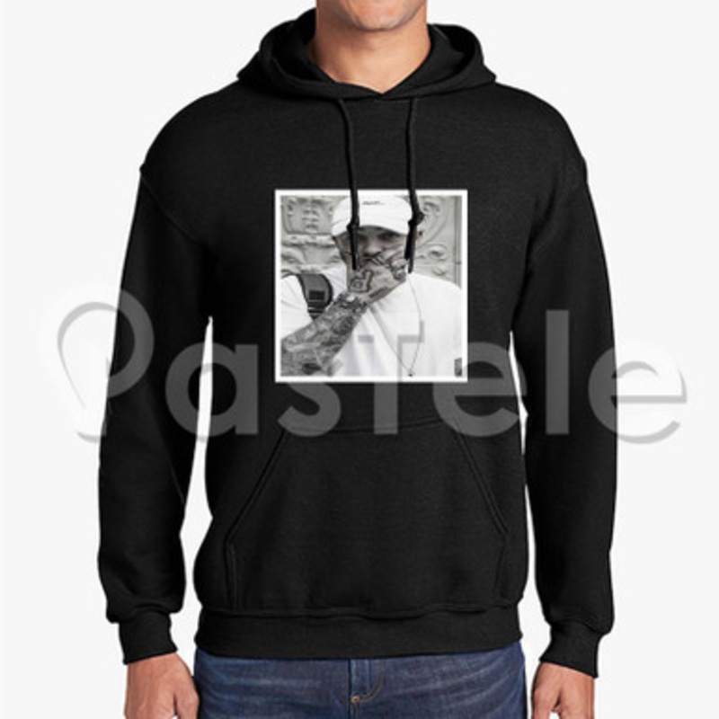 Mac Miller Custom Unisex Hooded Sweatshirt Crew Hoodies Hoodie Cotton Black White Polyester