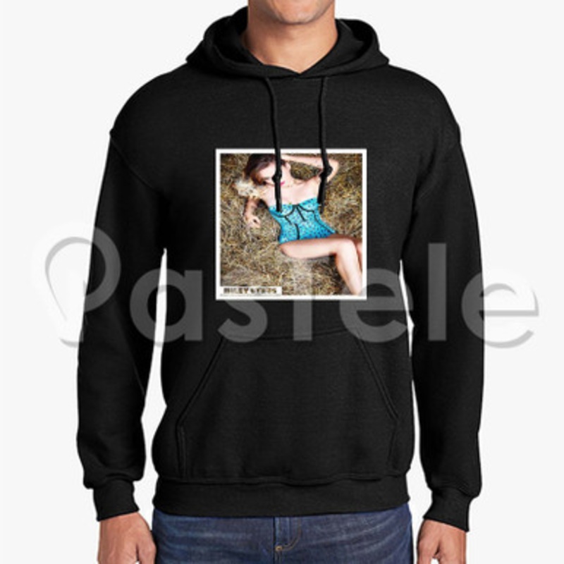 Miley Cyrus Custom Unisex Hooded Sweatshirt Crew Hoodies Hoodie Cotton Polyester