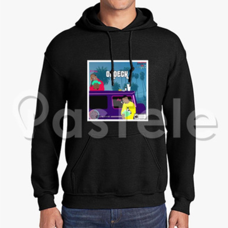 On Deck Key Feat Lil Tracy Custom Unisex Hooded Sweatshirt Crew Hoodies Hoodie Cotton Polyester