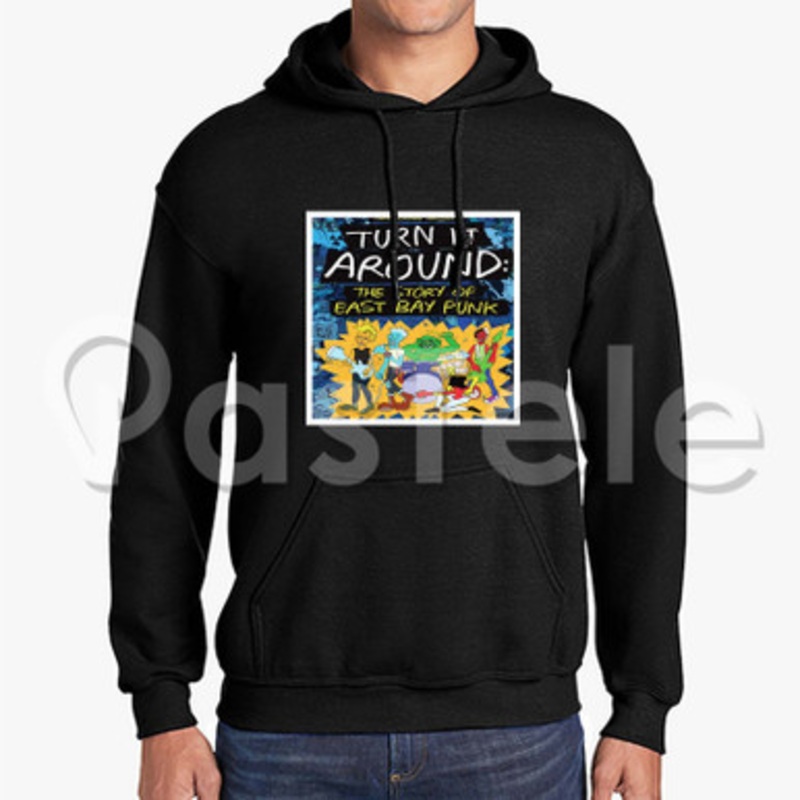 The Story of East Bay Punk Custom Unisex Hooded Sweatshirt Crew Hoodies Hoodie Cotton Polyester