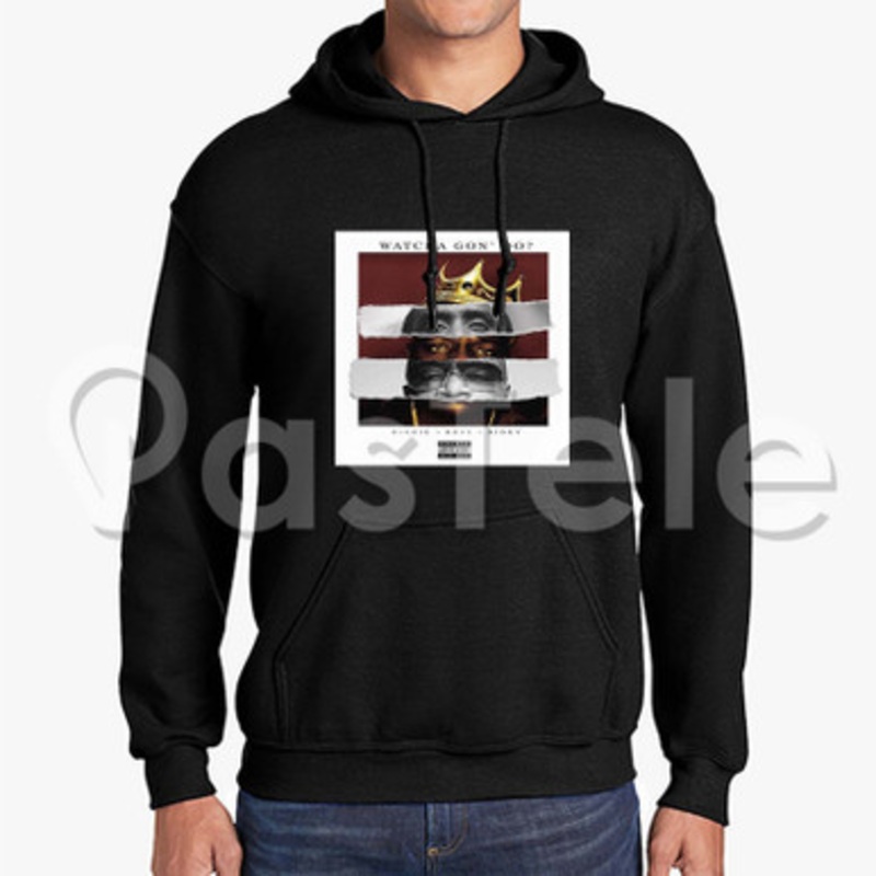 Watcha Gon Do Puff Daddy Feat Biggie Rick Ross Custom Unisex Hooded Sweatshirt Crew Hoodies Hoodie Cotton Polyester