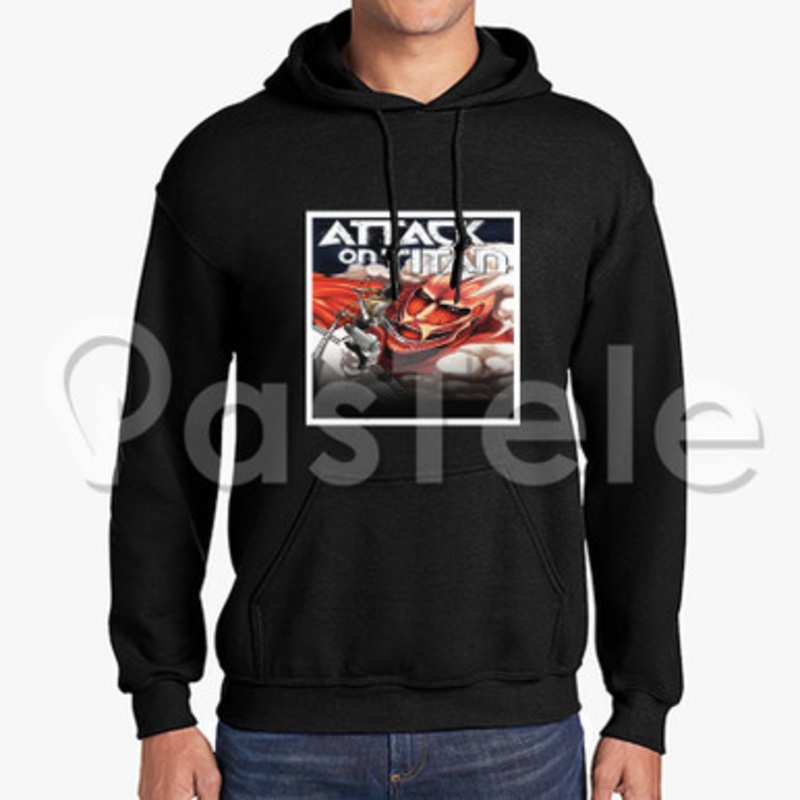 Attack on Titan Custom Unisex Hooded Sweatshirt Crew Hoodies Hoodie Cotton Polyester