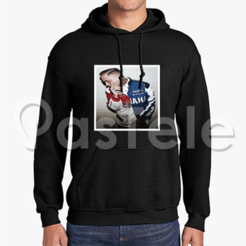 Blackbear Custom Unisex Hooded Sweatshirt Crew Hoodies Hoodie Cotton Black White Polyester