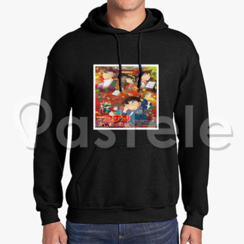Detective Conan Crimson Love Letter Custom Unisex Hooded Sweatshirt Crew Hoodies Hoodie Cotton Polyester