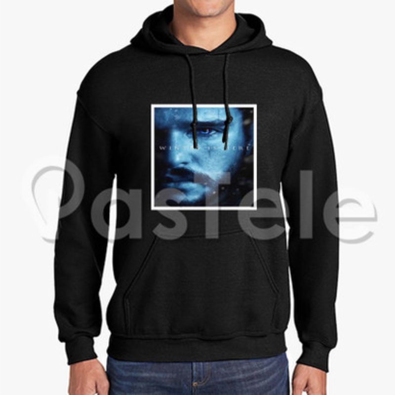 Game of Thron Winter is Here 3 Custom Unisex Hooded Sweatshirt Crew Hoodies Hoodie Cotton Polyester