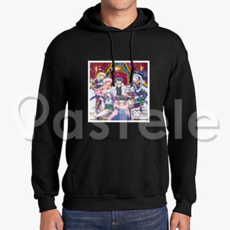 In Another World with my Smartphone Custom Unisex Hooded Sweatshirt Crew Hoodies Hoodie Cotton Polyester