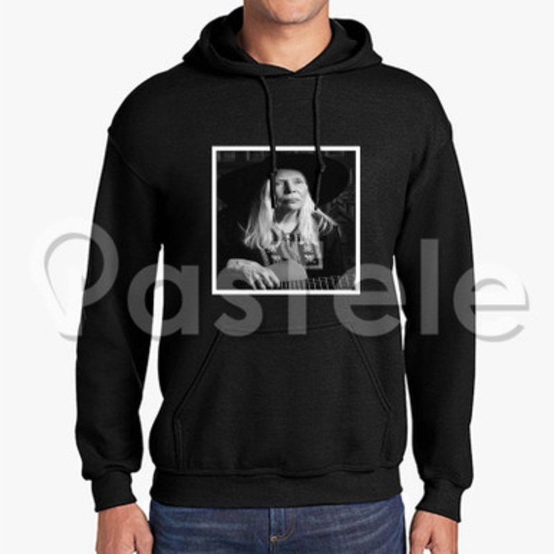 Joni Mitchell Custom Unisex Hooded Sweatshirt Crew Hoodies Hoodie Cotton Polyester