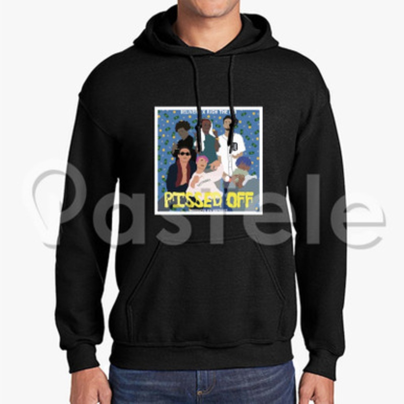 Pissed Off Delivery Boys Feat Rich The Kid Custom Unisex Hooded Sweatshirt Crew Hoodies Hoodie Cotton Polyester