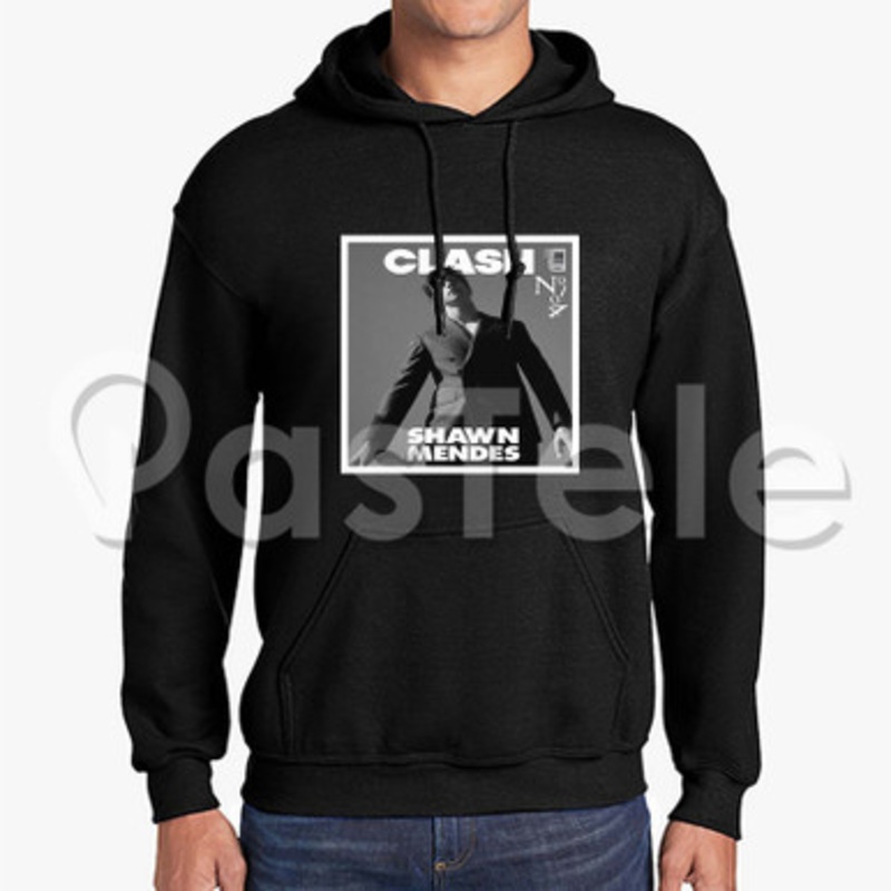 Shawn Mendes Custom Unisex Hooded Sweatshirt Crew Hoodies Hoodie Cotton Black White Polyester