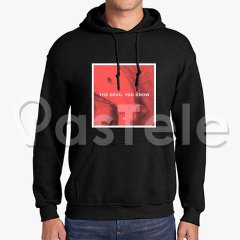 X Ambassadors The Devil You Know Custom Unisex Hooded Sweatshirt Crew Hoodies Hoodie Cotton Polyester