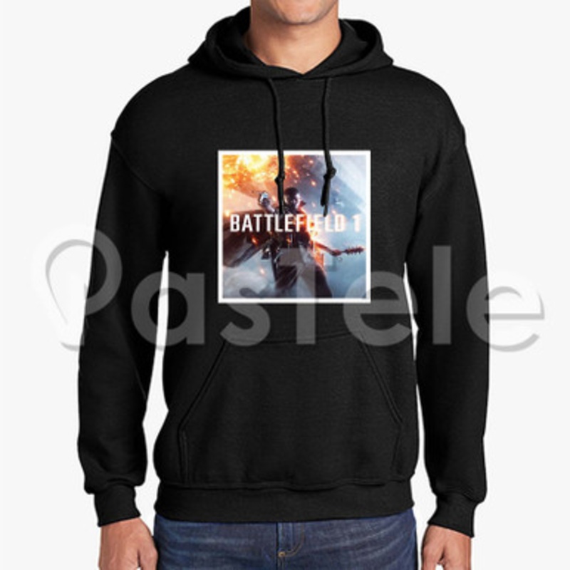 Battlefield 1 Custom Unisex Hooded Sweatshirt Crew Hoodies Hoodie Cotton Polyester