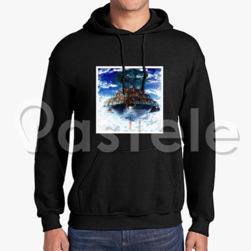 Castle in the Sky Custom Unisex Hooded Sweatshirt Crew Hoodies Hoodie Cotton Polyester