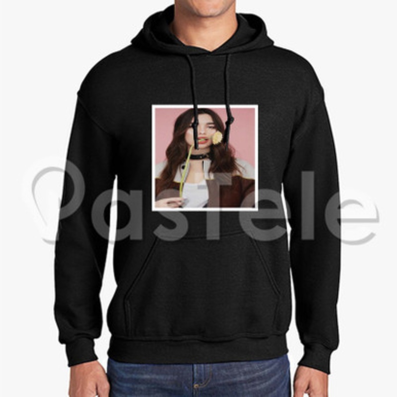 Dua Lipa Custom Unisex Hooded Sweatshirt Crew Hoodies Hoodie Cotton Polyester