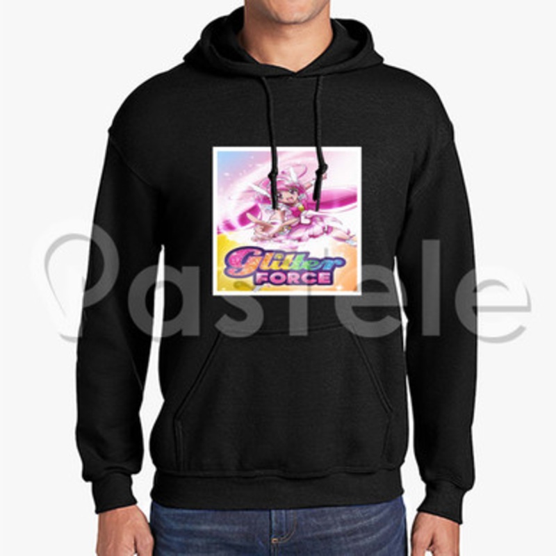 Glitter Force Custom Unisex Hooded Sweatshirt Crew Hoodies Hoodie Cotton Polyester