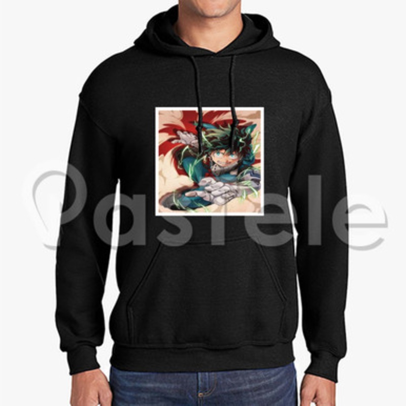 Izuku Midoriya My Hero Academia Custom Unisex Hooded Sweatshirt Crew Hoodies Hoodie Cotton Polyester
