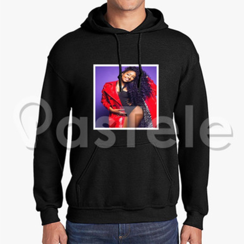 Justine Skye U Don t Know Custom Unisex Hooded Sweatshirt Crew Hoodies Hoodie Cotton Polyester