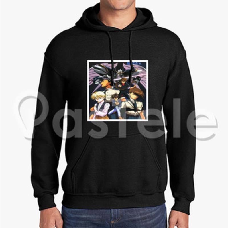 Mobile Suit Gundam Wing Custom Unisex Hooded Sweatshirt Crew Hoodies Hoodie Cotton Polyester