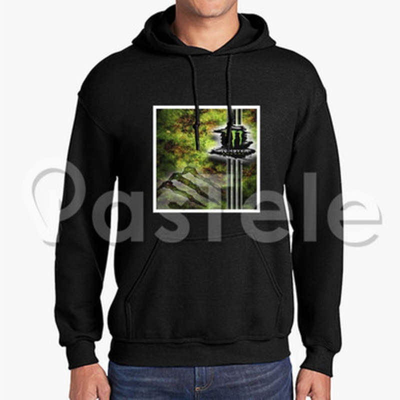 Monster Energy Custom Unisex Hooded Sweatshirt Crew Hoodies Hoodie Cotton Polyester
